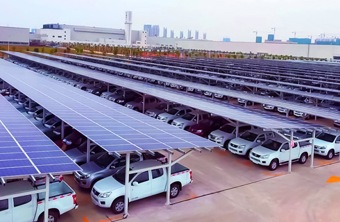 江西五十鈴汽車(chē)公司分布式太陽(yáng)能光伏電站
